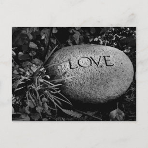 Cartão Postal "Love" Stone