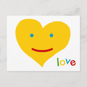 Cartão Postal love sunny days - smile
