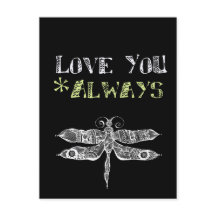 Love You Always Chalkboard