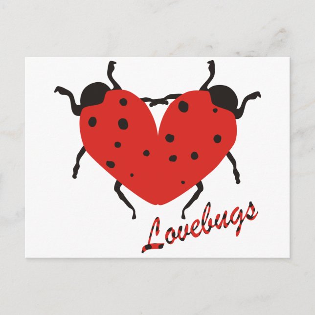 Cartão Postal Lovebugs (Frente)
