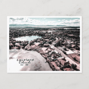 CARTÃO POSTAL LOVELAND COLORADO