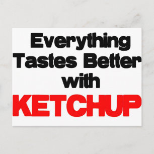 CARTÃO POSTAL LOVER DO KETCHUP