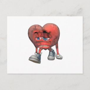 Cartão Postal Lovesick Postcards
