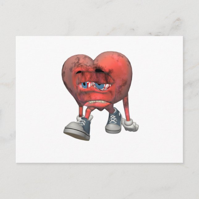Cartão Postal Lovesick Postcards (Frente)