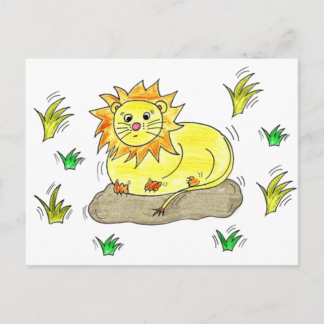 Cartão Postal Löwe (Frente)