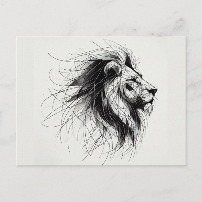 Cartão Postal Löwe (Frente)