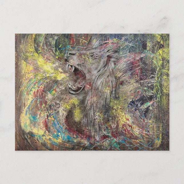Cartão Postal Löwe (Frente)