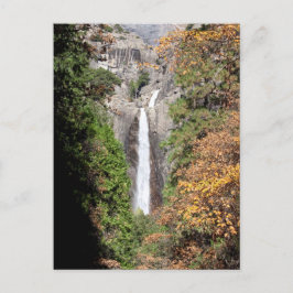 Cartão Postal Lower Yosemite Falls in November