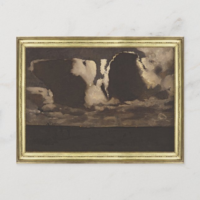 Cartão Postal Lua, 1887 (Frente)