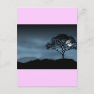 CARTÃO POSTAL LUA AZUL