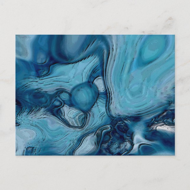 Cartão Postal Lua Azul (Frente)