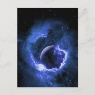 Cartão Postal Lua Azul