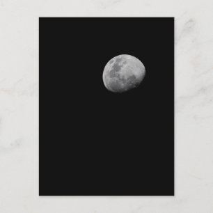 Cartão Postal Lua com Céu Preto Zâmbia, Luangwa do Sul