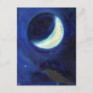 Cartão Postal Lua de julho de 2014