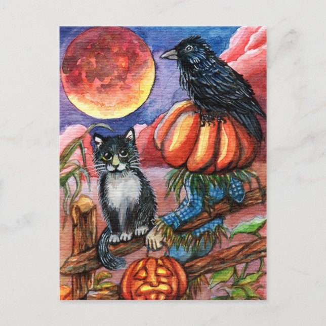 Cartão Postal Lua de Sangue (Frente)