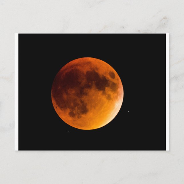 Cartão Postal Lua de Sangue (Frente)
