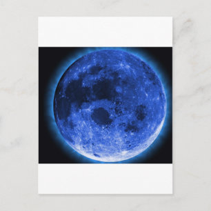 Cartão Postal lua negra