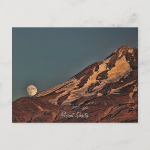 CARTÃO POSTAL LUA SOBRE A MONTANHA