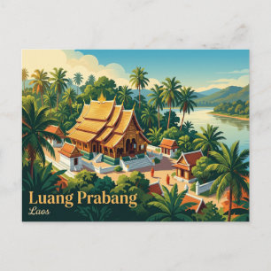 Cartão Postal Luang Prabang Laos
