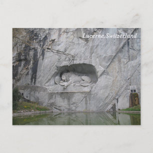 Cartão Postal Lucerne, Cartão-postal de Suiça