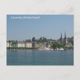 Cartão Postal Lucerne, Cartão-postal de Suiça