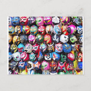 Cartão Postal Lucha Libre