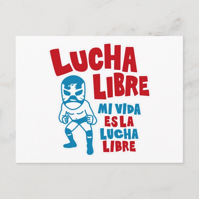 CARTÃO POSTAL LUCHA LIBRE#89 (Frente)