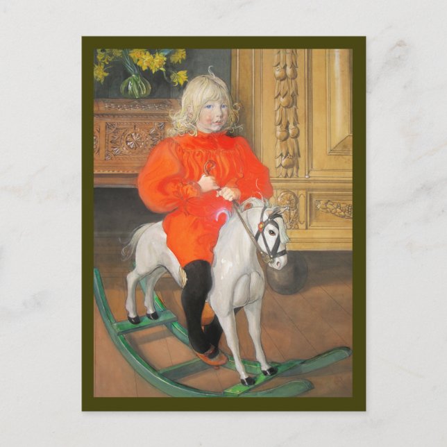 Cartão Postal Lucia Day Rockingcavalo (Frente)