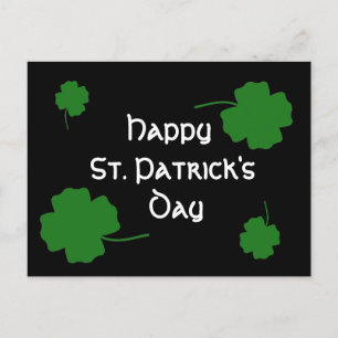 Cartão Postal luckycloverbig, luckycloverbig, singleluckyclov...