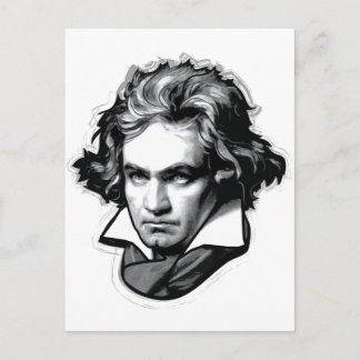 Cartão Postal Ludwig van Beethoven