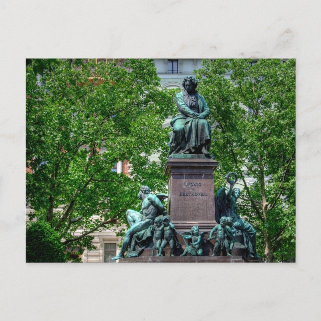 Cartão Postal Ludwig van Beethoven (Frente)