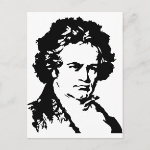 Cartão Postal Ludwig van Beethoven