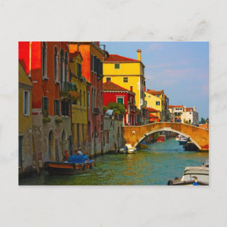 Cartão Postal Lugares românticos em Veneza
