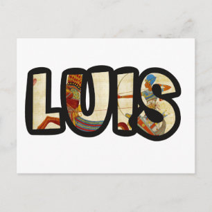 CARTÃO POSTAL LUIS