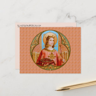 Cartão Postal Luís IX, Rei (BK 004)