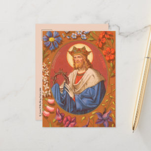 Cartão Postal Luís IX, Rei (PM 05)