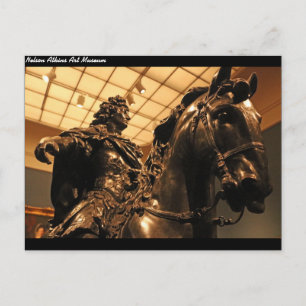 Cartão Postal "Luís Os XIV como general romano" - Museu de Arte