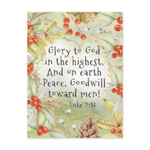 Luke 2 14 Glória a Deus no mais alto, Natal