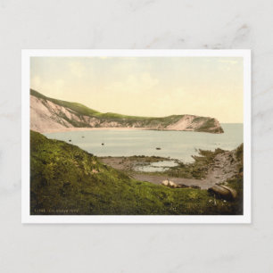 Cartão Postal Lulworth Cove I, Dorset, Inglaterra