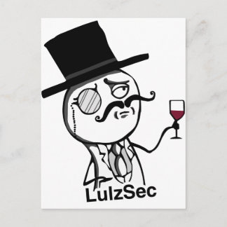 Cartão Postal LulzSec
