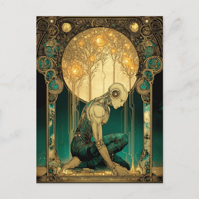 Cartão Postal Luminous Ascension (Frente)