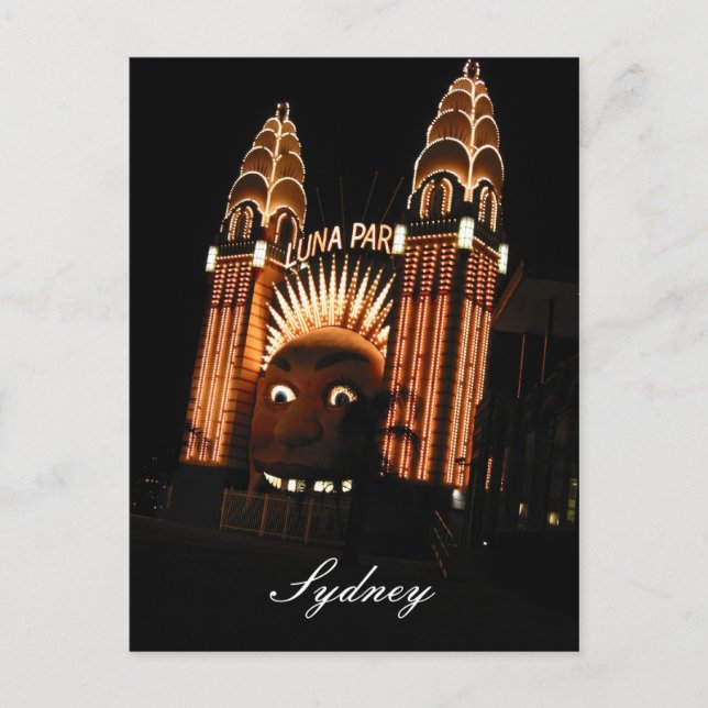 Cartão Postal luna (Frente)