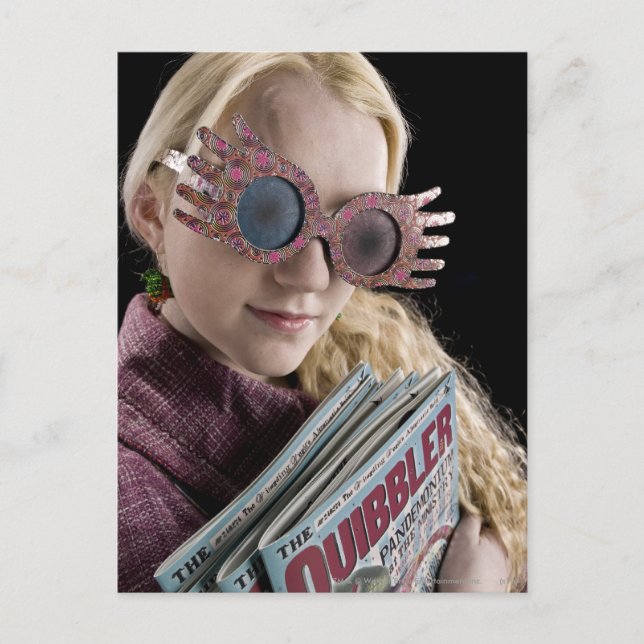 Cartão Postal Luna Lovegood 2 (Frente)