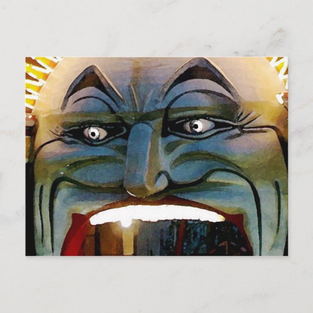 Cartão Postal Luna Mouthful (Frente)