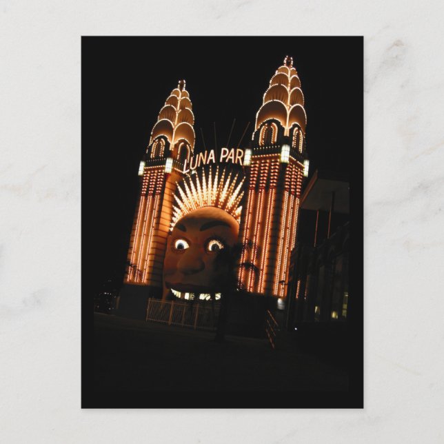 Cartão Postal luna sydney (Frente)