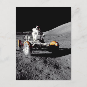 Cartão Postal Lunar Rover, Apolo 17