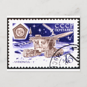 Cartão Postal Lunokhod-1 Robô Espacial Russo