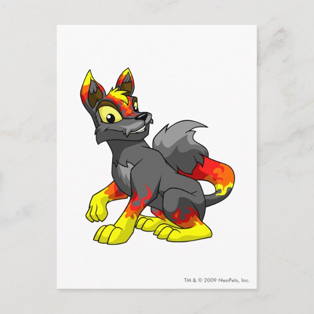 Cartão Postal Lupe Fire (Frente)