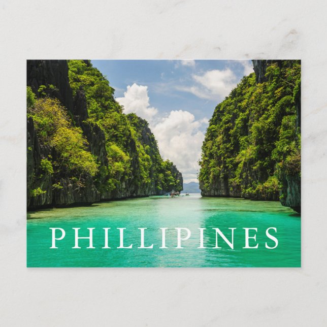 Cartão Postal Lush Bacuit Archipelago (Frente)