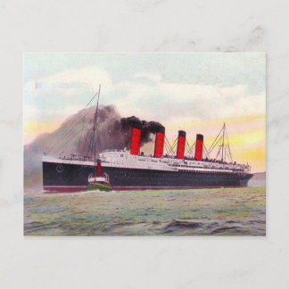 Cartão Postal Lusitania 1907